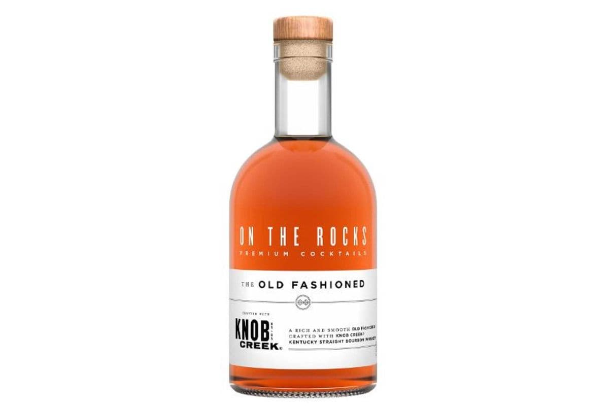 ON THE ROCKS KNOB CREEK OLD FASHIONED (1 x 375 ML)