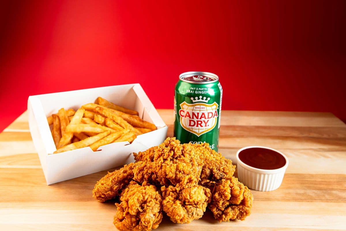 Wings+Fries+Drink combo