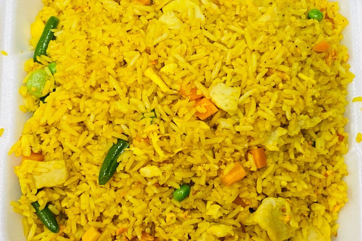 Curried Chicken Fried Rice