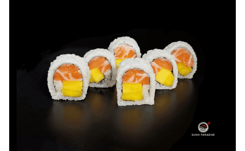 156. Mango Salmon Roll (8pcs)