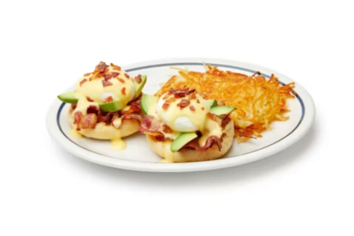 Bacon Avocado Benedict