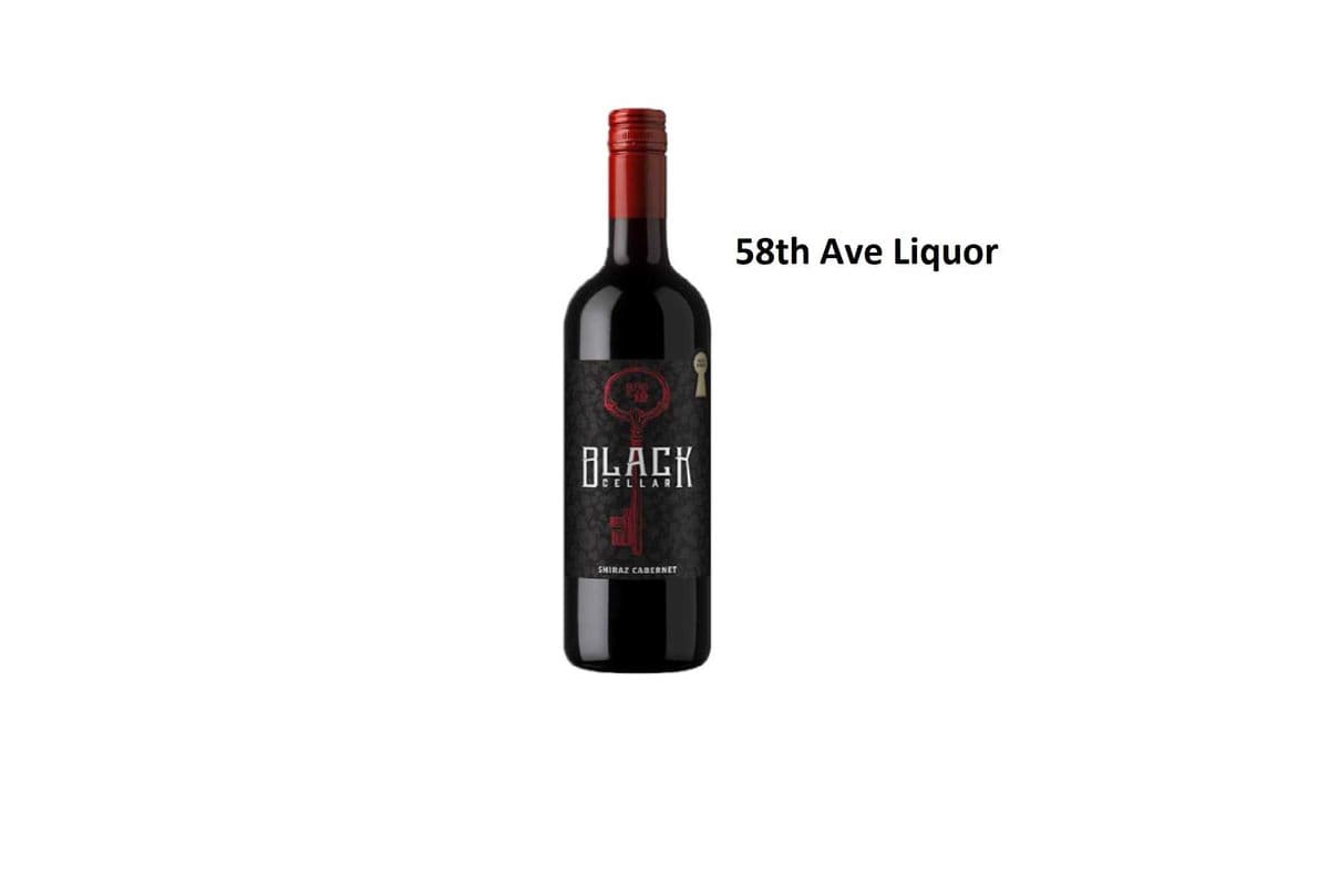 BLACK CELLAR SHIRAZ CABERNET 750ML (1 x 750ML)