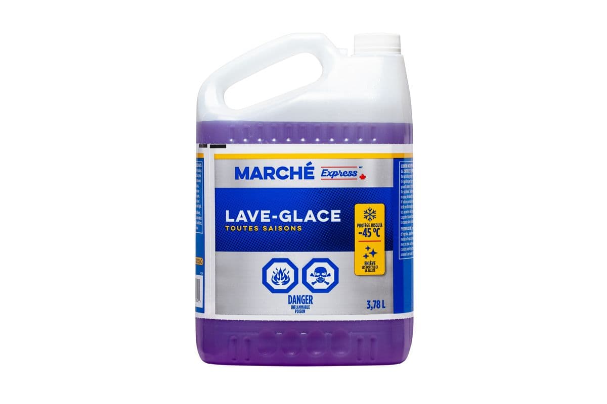 Marché Express Lave-glace Toutes Saisons (3.78L) 77475 / On The Run All Season Washer Fluid (3.78L) 77475
