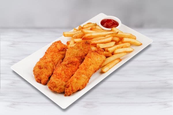 Crispy Chicken Tenders (3 Pcs) (Kids Meal)