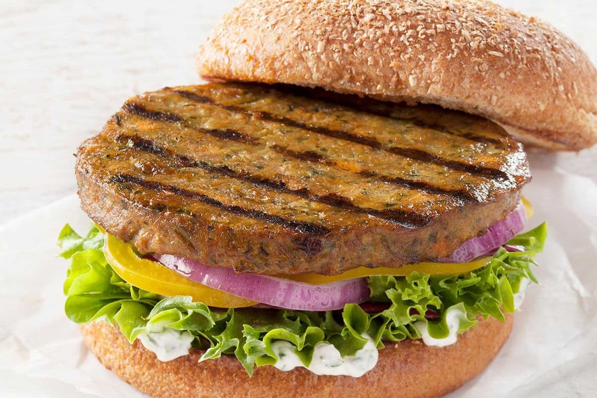 Vegetable Burger Combo