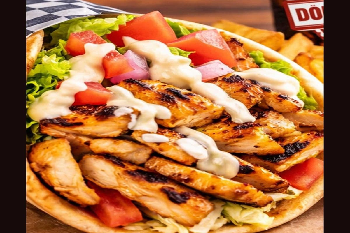 Large Chicken Shawarma wrap