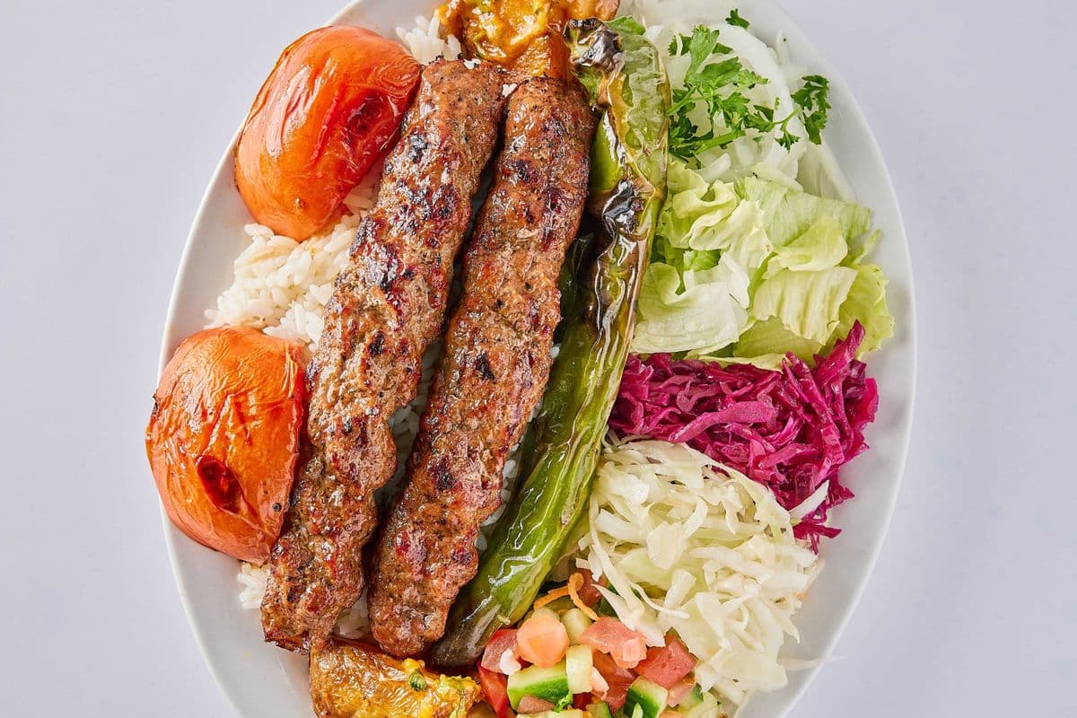 Adana Kebab Plate