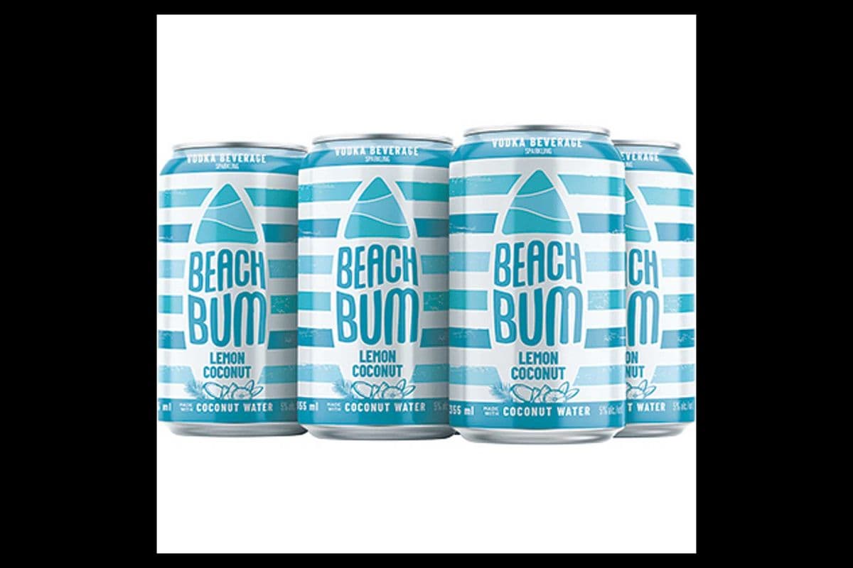 BEACH BUM LEMON COCONUT BEER (6 x 355ML) (6 x 355ML)