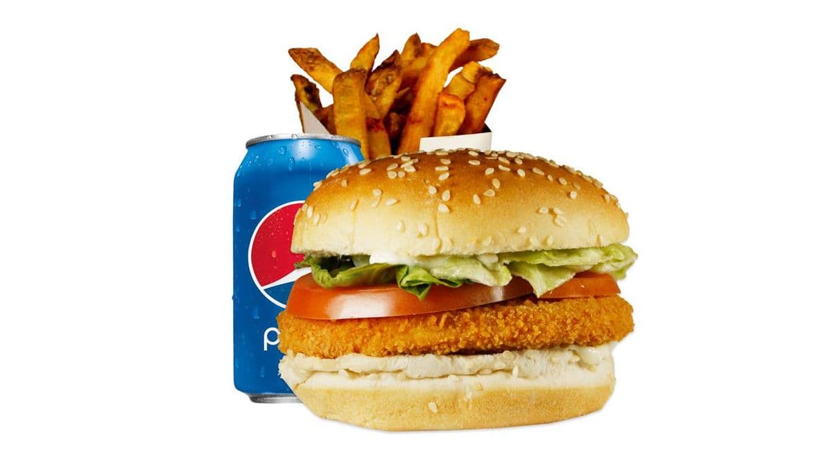 Chicken Burger Combo