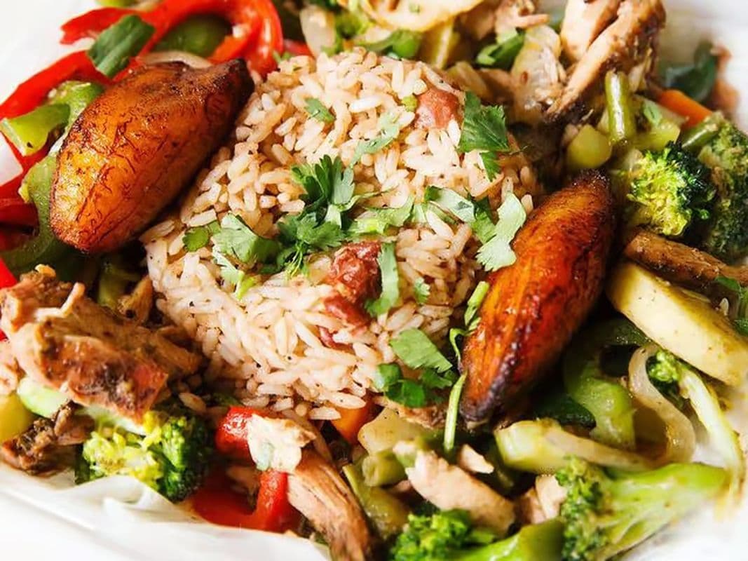Stir Fry Jerk Chicken Meal