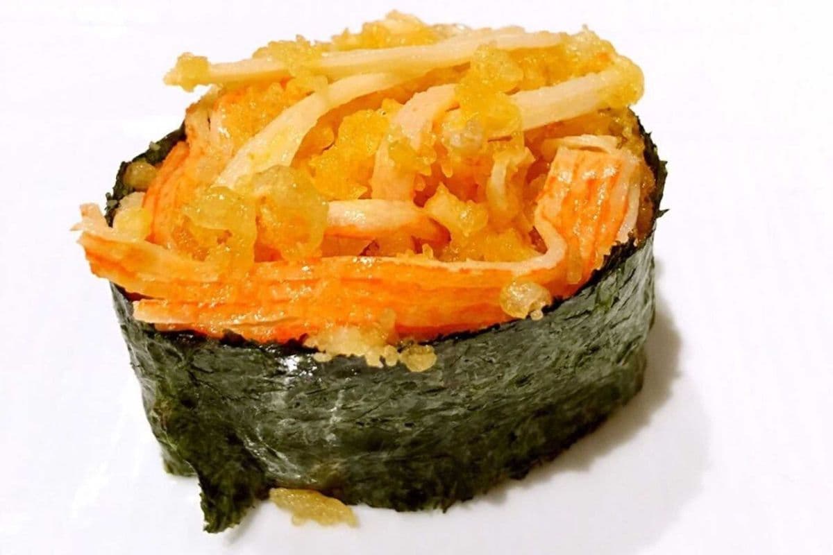 A17. Spicy Crispy Crab Meat Sushi(1 pc)