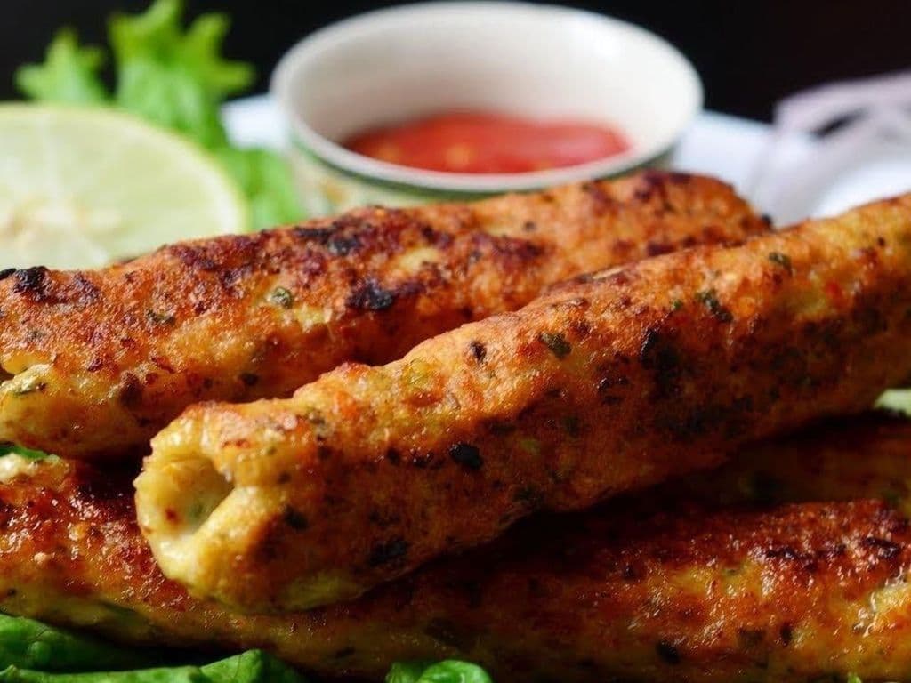 Chicken Seekh Kebab