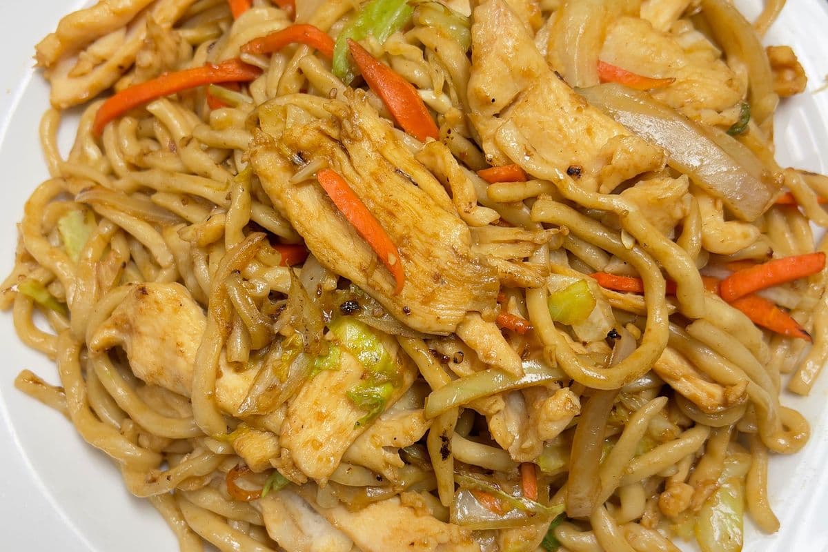 Shanghai Noodles with Chicken