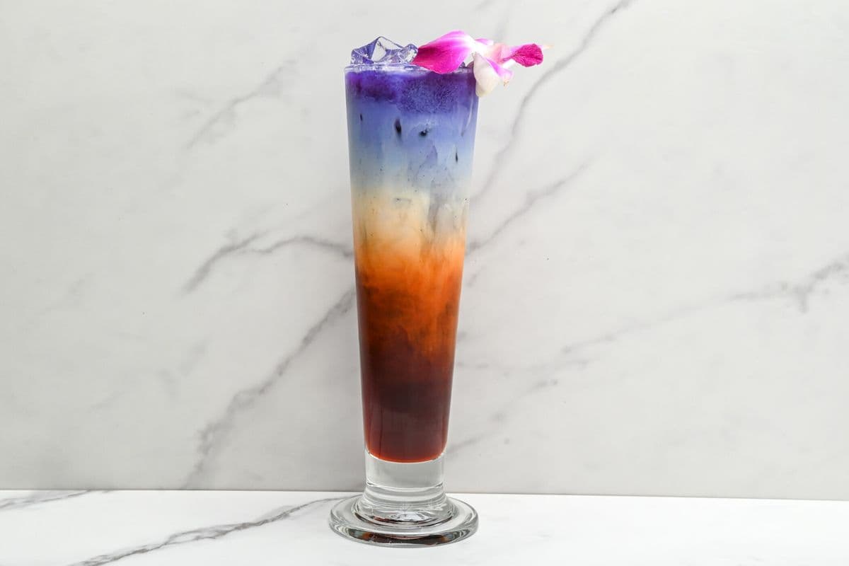 Thai Iced Blue Tea