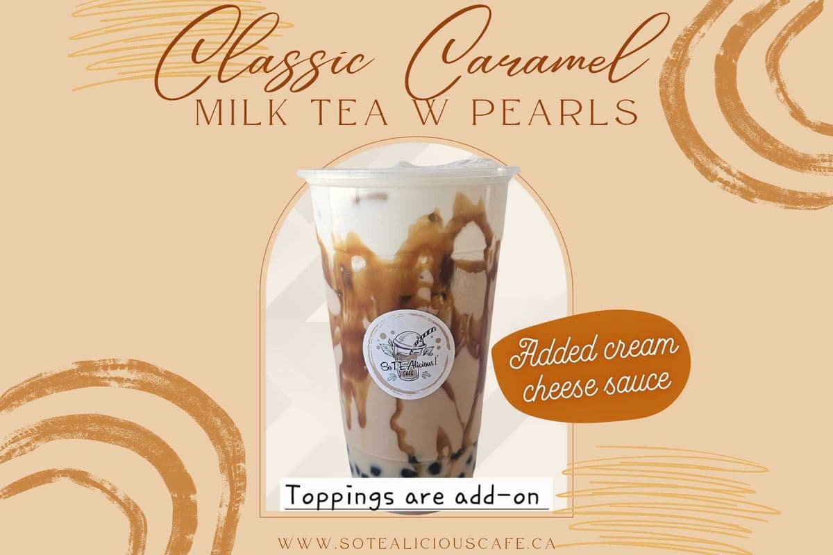 Caramel Milk Tea (700ml)