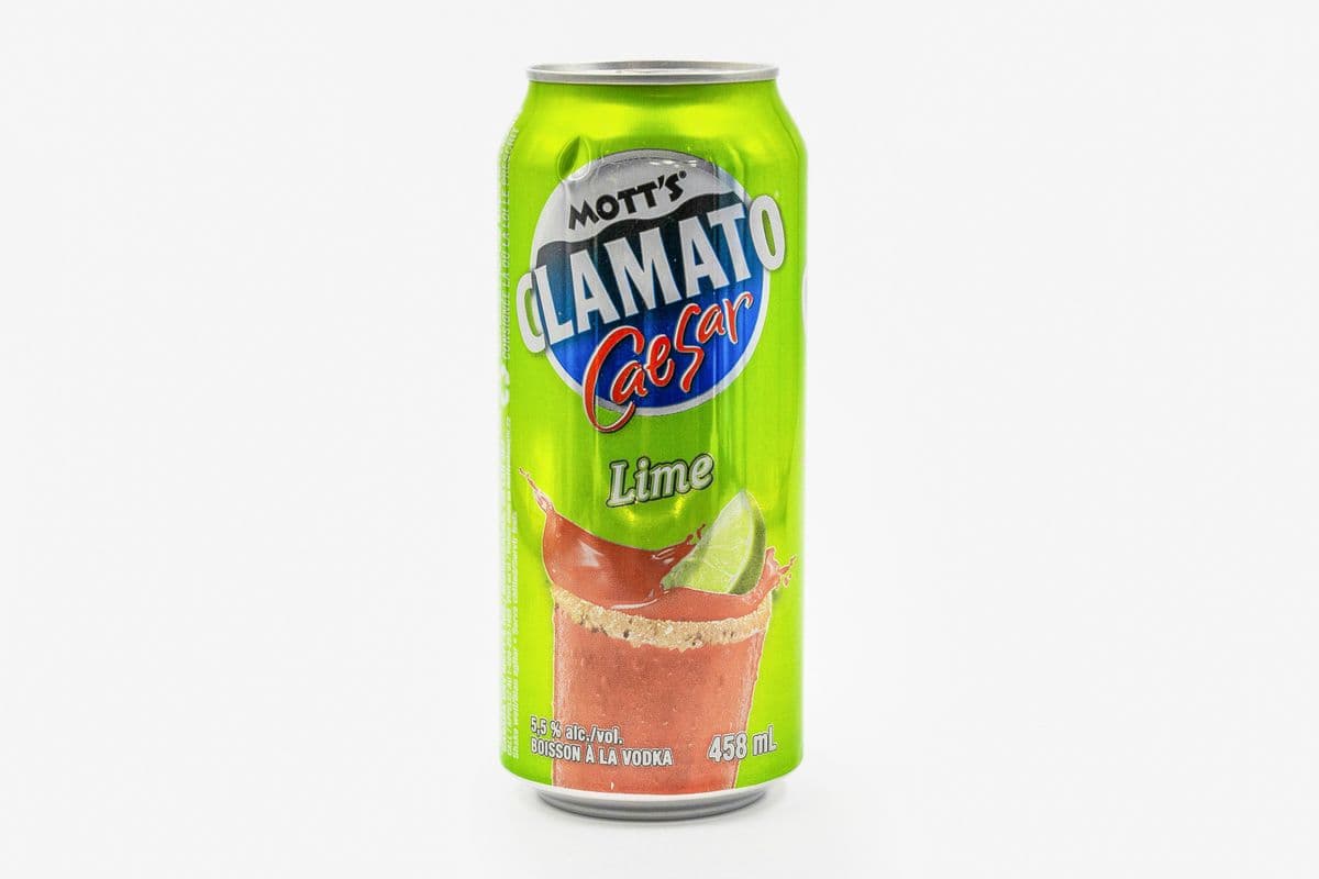 Mott's Clamato Caesar Lime (458mL) (1 x 458mL)