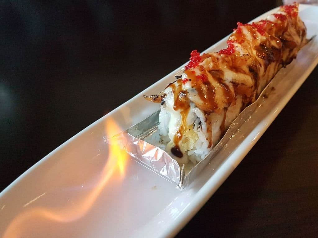Blazing Unagi Flame Roll