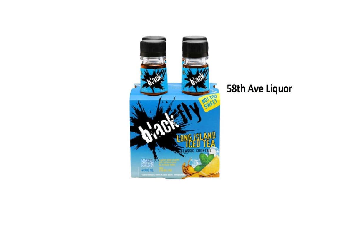 BLACK FLY LONG ISLAND ICED TEA BOTTLES (1 x 4x400ML)