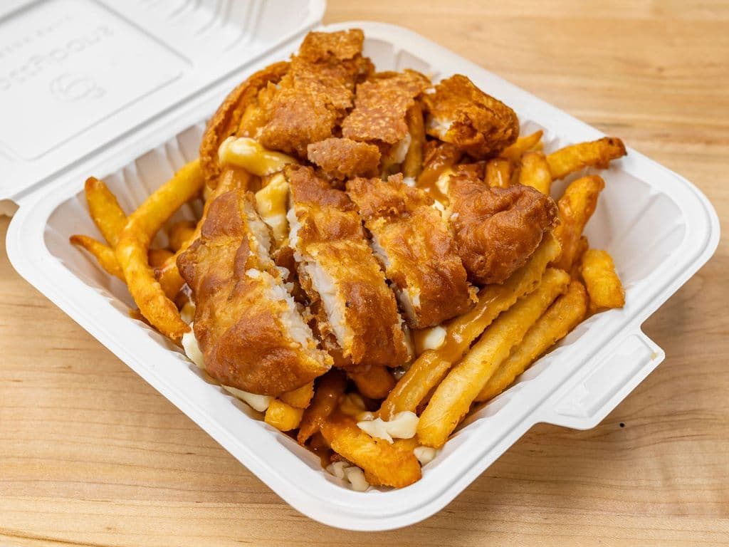 Cajun Fish Poutine 