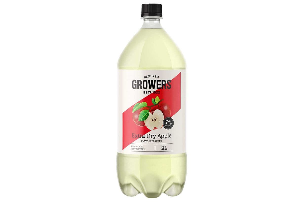 Growers Extra Dry Apple (1 x 2L)