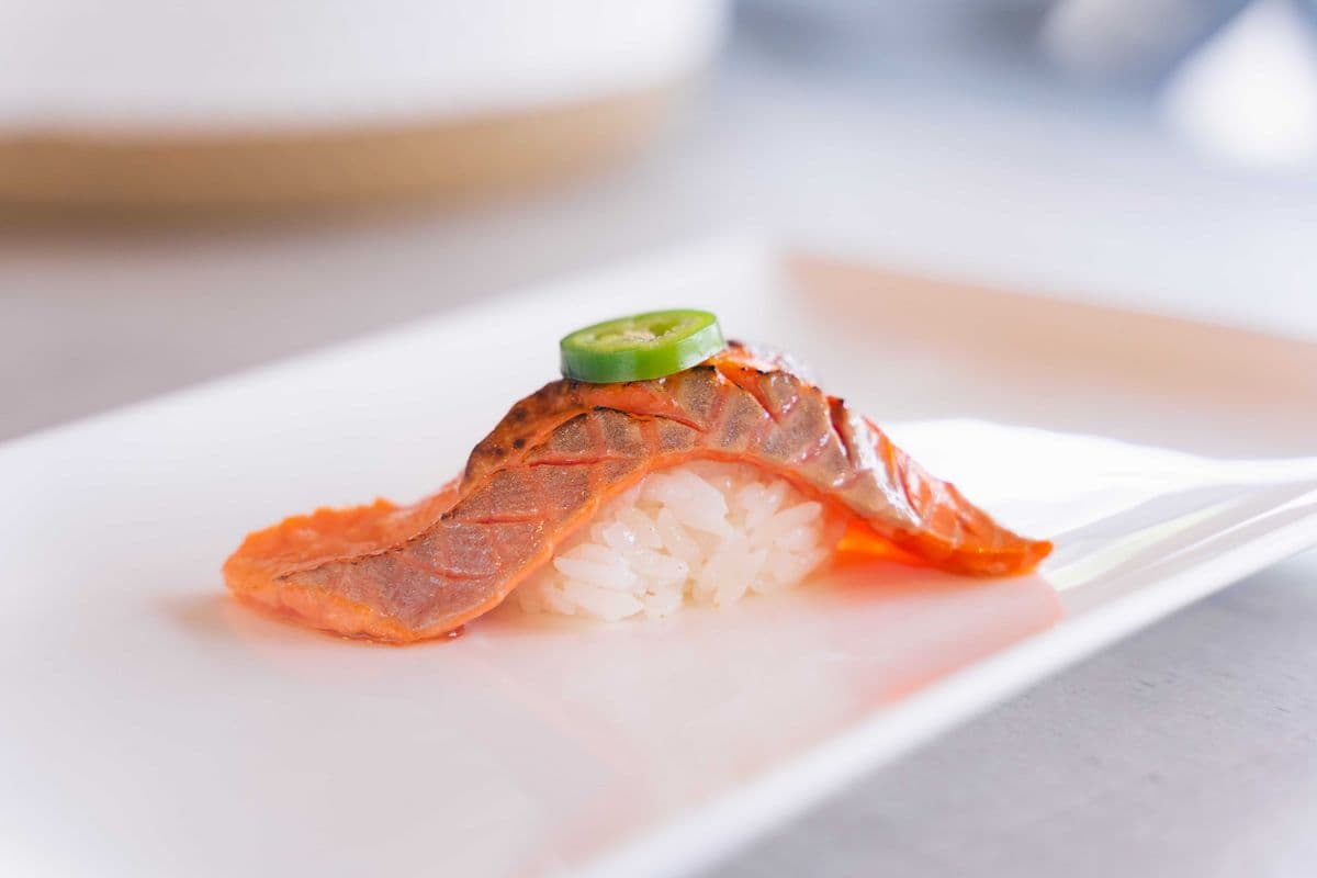 Salmon Aburi (1 Piece Nigiri)