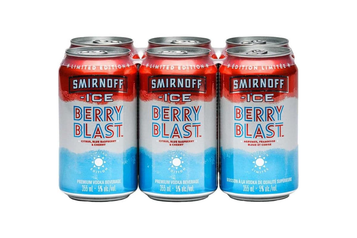 Smirnoff Ice - Berry Blast (6 Cans) (6 x 355ml)