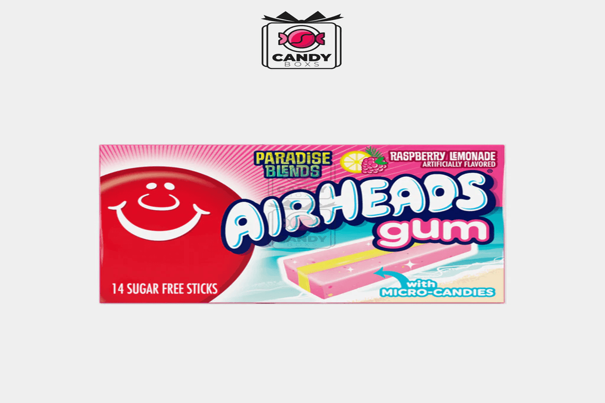 Airheads Paradise Blends Raspberry Gum