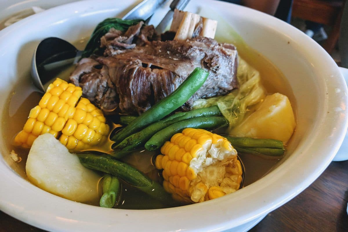 Beef Bulalo w/Rice