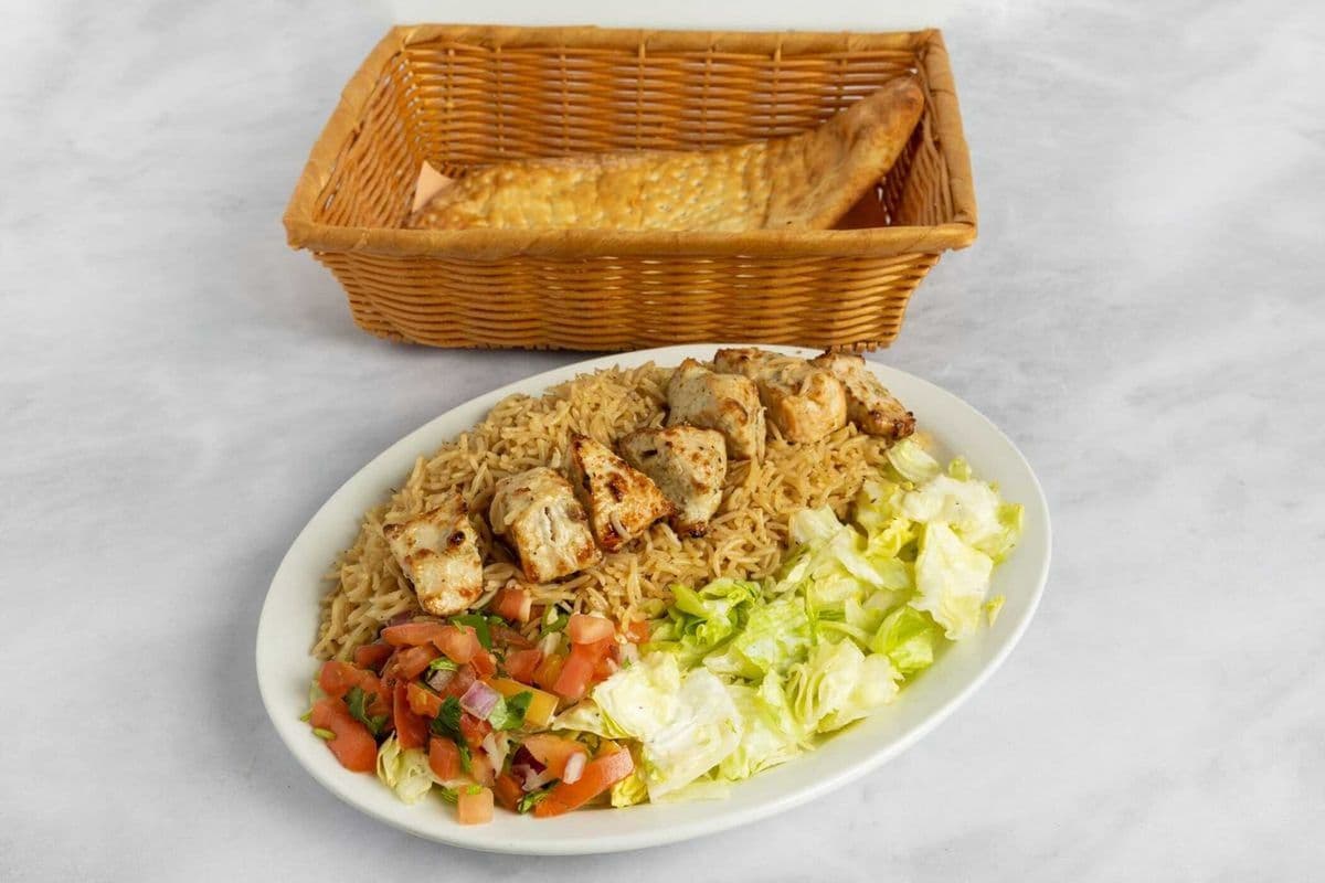 Chicken Breast Kabob Dinner