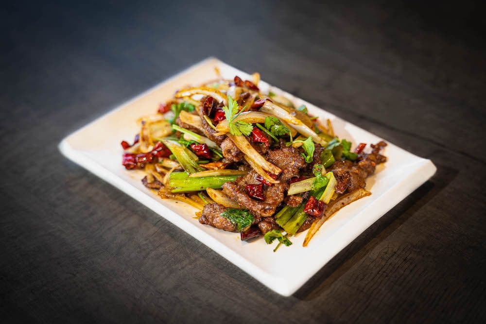 Spicy Cumin Beef / 孜然牛肉(辣)