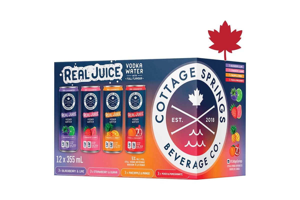 Cottage Springs Real Juice (12 x 355 ml)