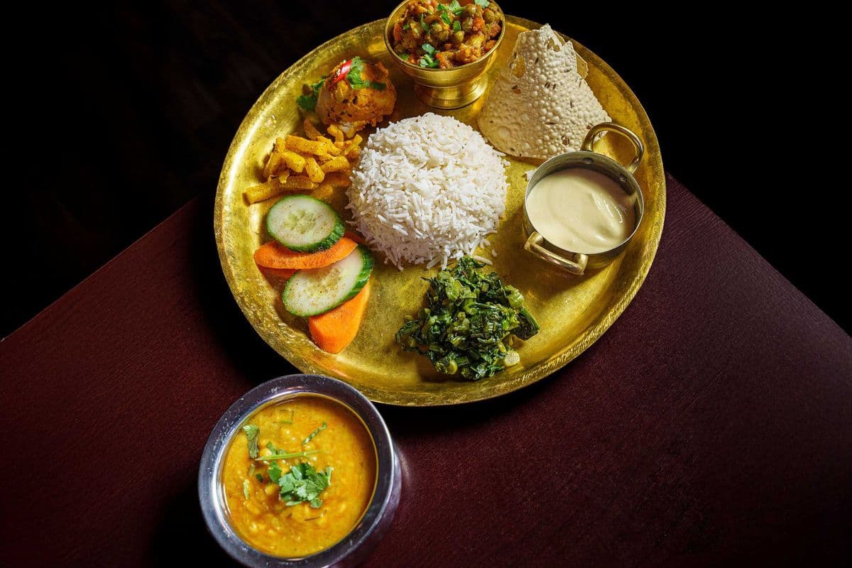 Nepali Veg Thali Set