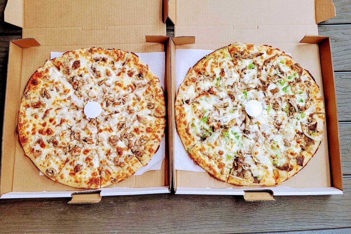 14" BBQ Steak Two-for-One Pizza