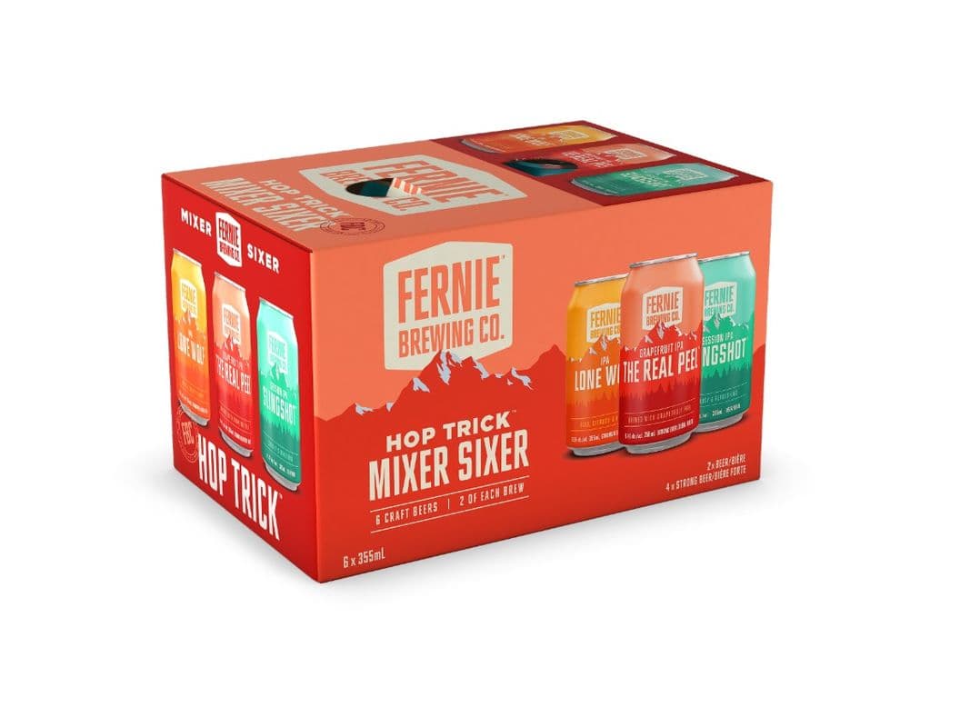 Fernie Brewing Mixer Sixer Hop Trick (6 Cans) (6 x 355ml cans)