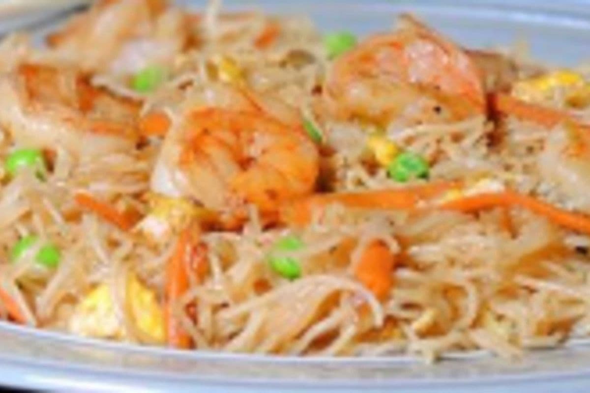 Shrimp Mein Feng 虾炒米粉