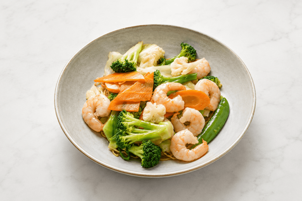 11. Shrimp Mixed Greens