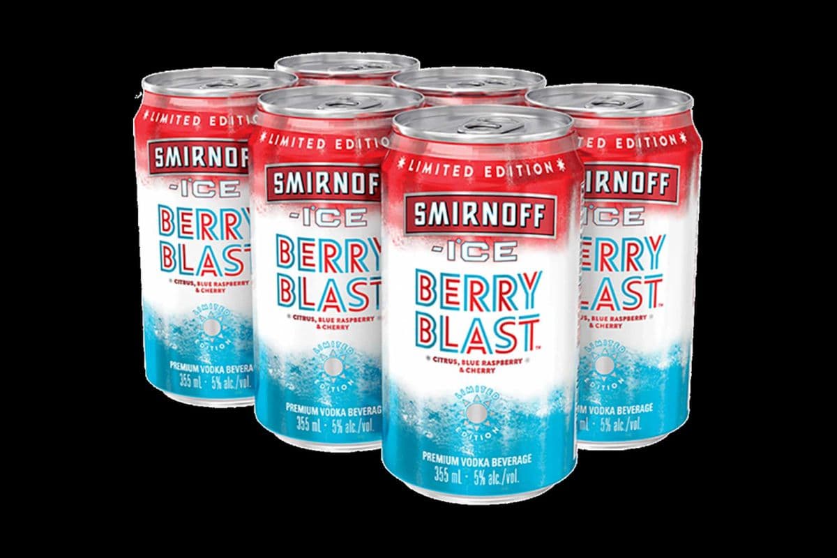 SMIRNOFF ICE BERRY BLAST (6 x 355ML CANS) (6 x 355ML)
