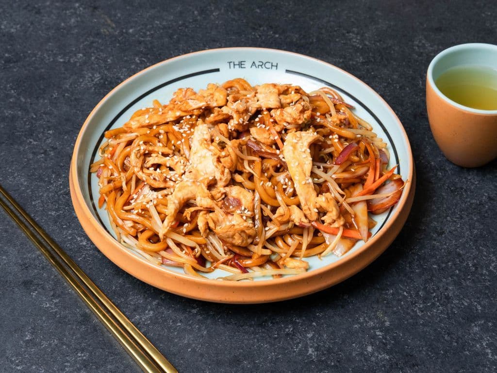 307. 鸡肉炒乌冬 Chicken Fried Udon