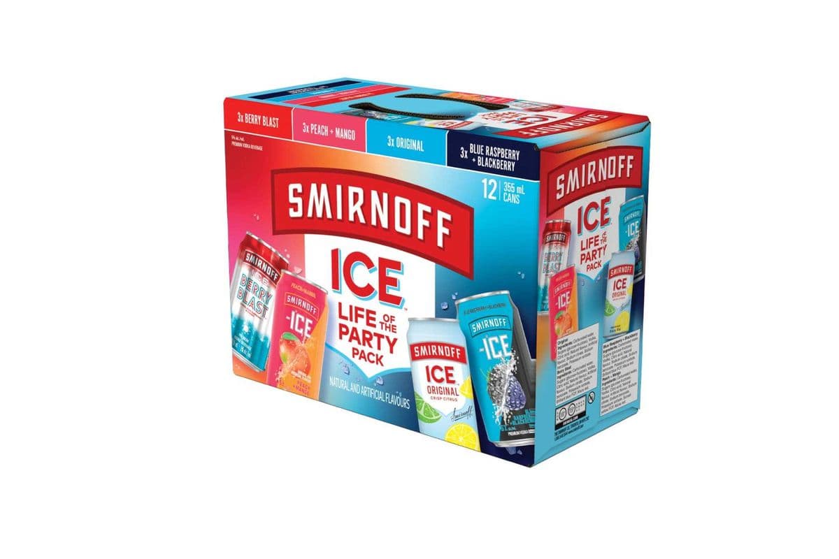Smirnoff Ice Party Pack Mixer 12PackCans (12 x 355)