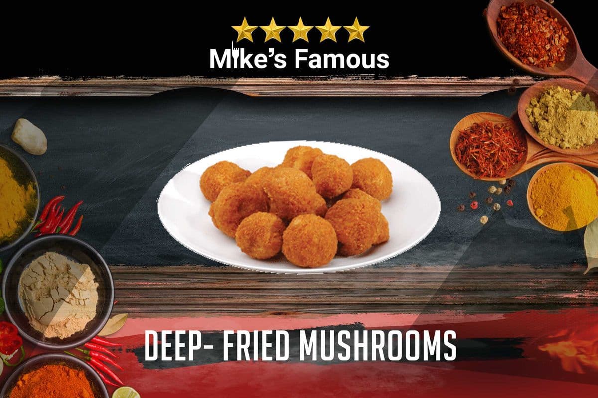 Deep-Fried Mushrooms