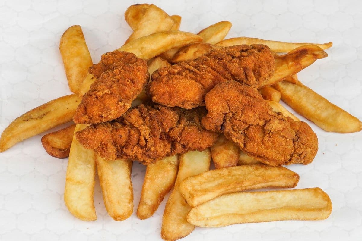 Chicken Fingers with Fries