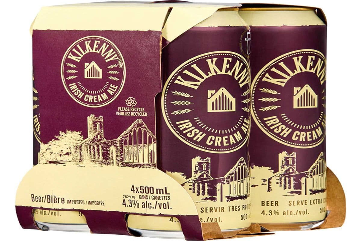 KILKENNY IRISH CREAM ALE (4 x 500ML)