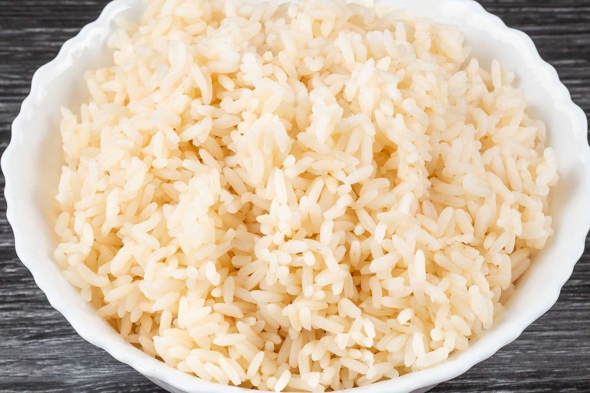 White Rice only