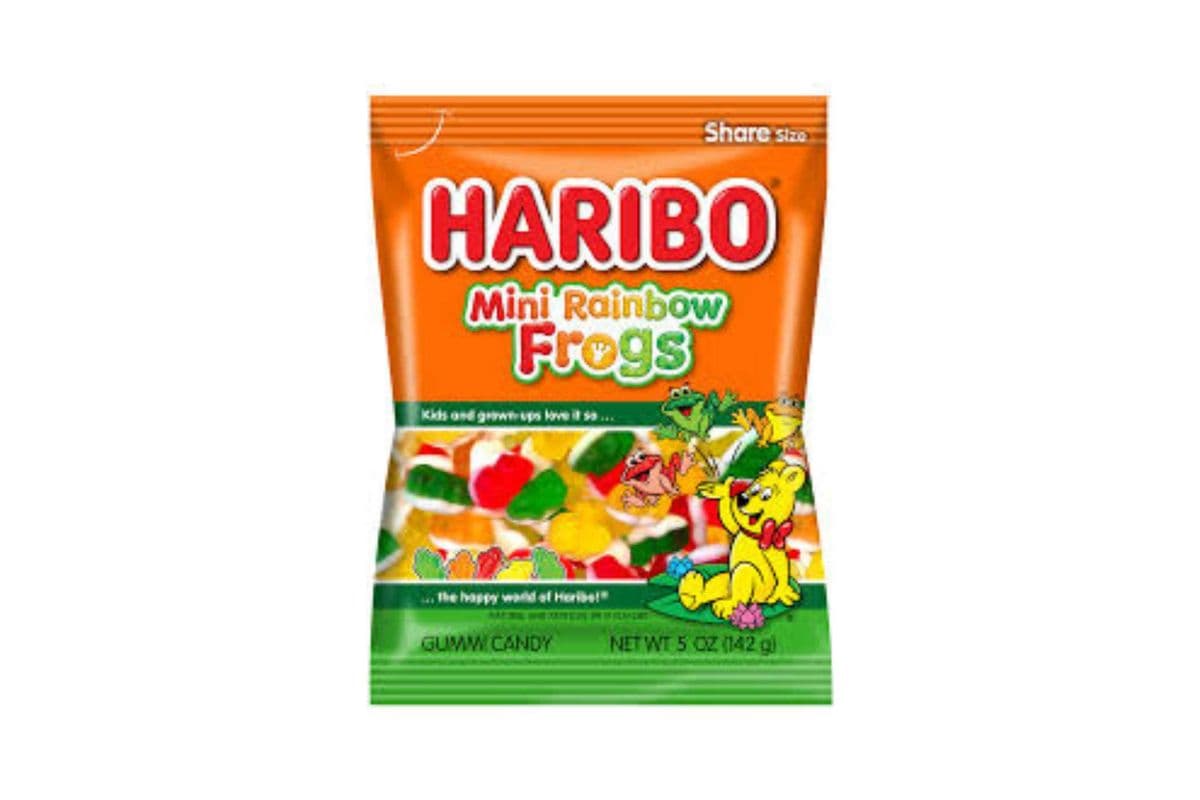 Haribo Mini Rainbow Frogs (142g)