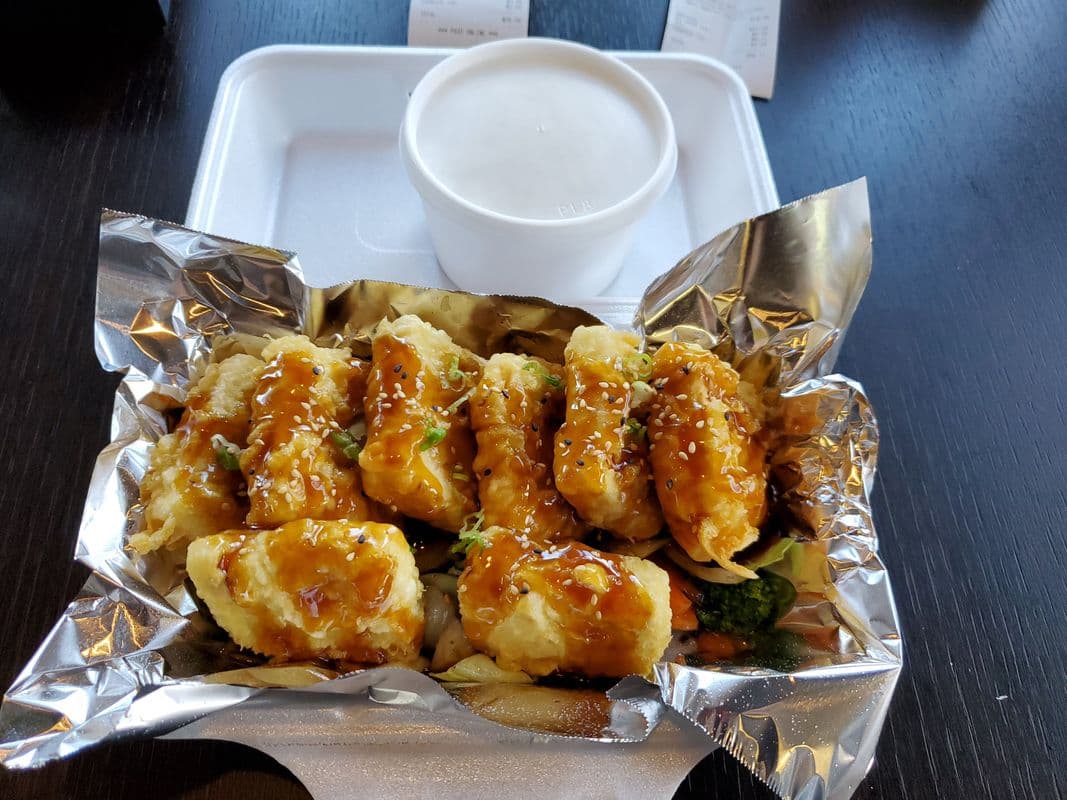 405. Tofu Teriyaki dinner