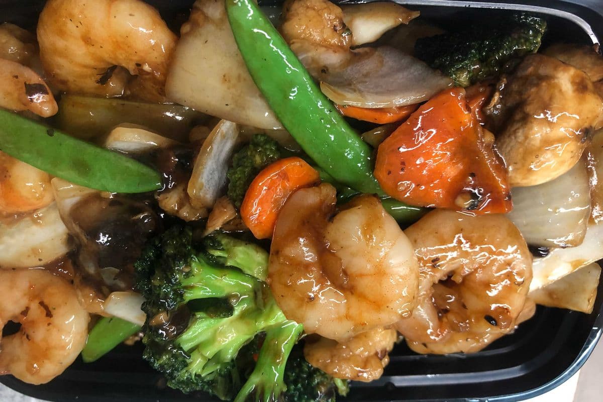 Shrimp with Black Bean Sauce