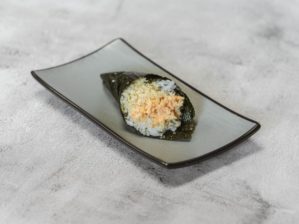 H05 Spicy Butterfish Handroll