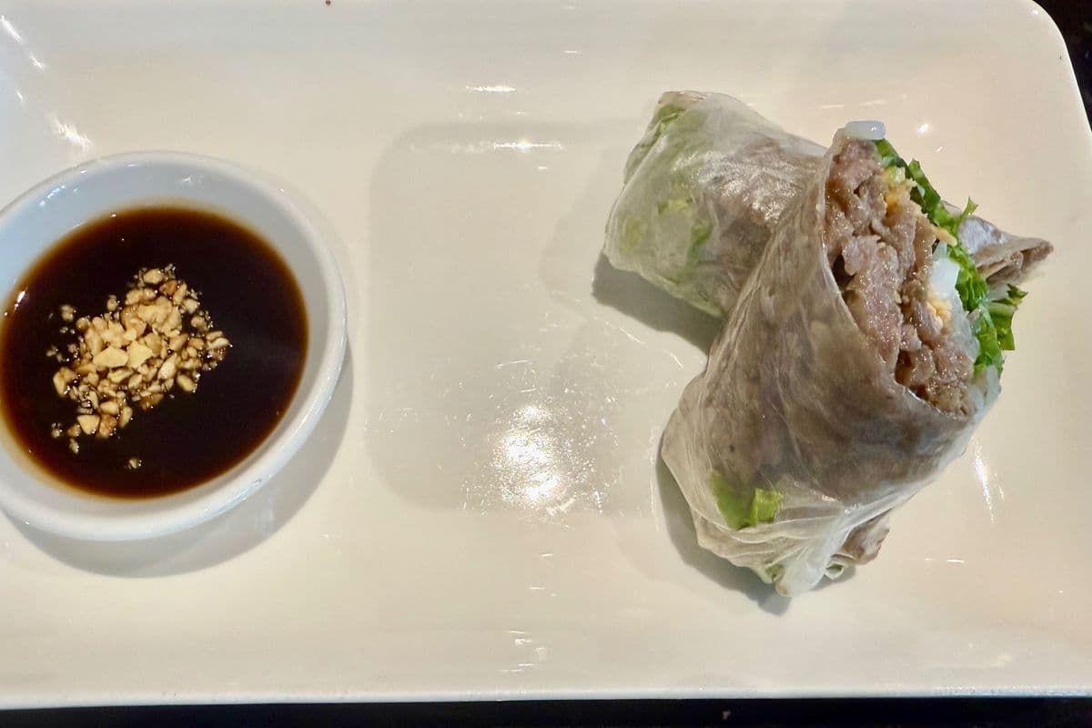 2. Cold Peanut Beef Roll (1 pc)