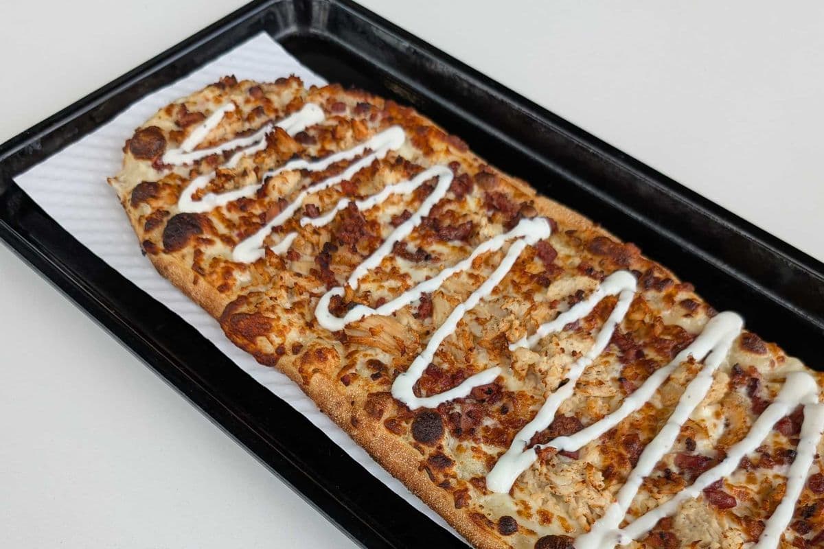 Chicken Bacon Ranch Pizza