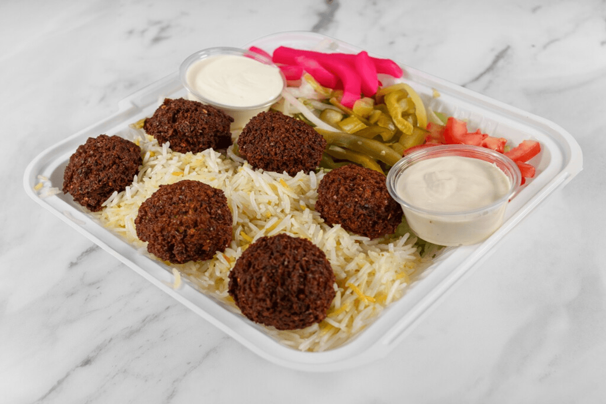 Falafel Rice Plate